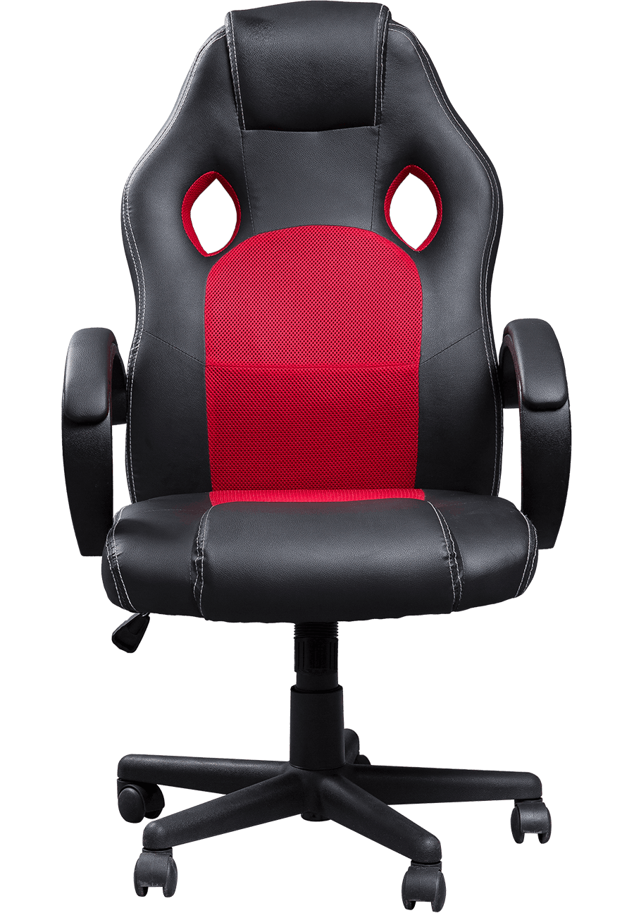 โฮมออฟฟิศกลับสูงปรับหมุนหนัง PU ตาข่ายนอนโต๊ะพีซี Gamer เก้าอี้คอมพิวเตอร์ Silla Chaise เก้าอี้เล่นเกม